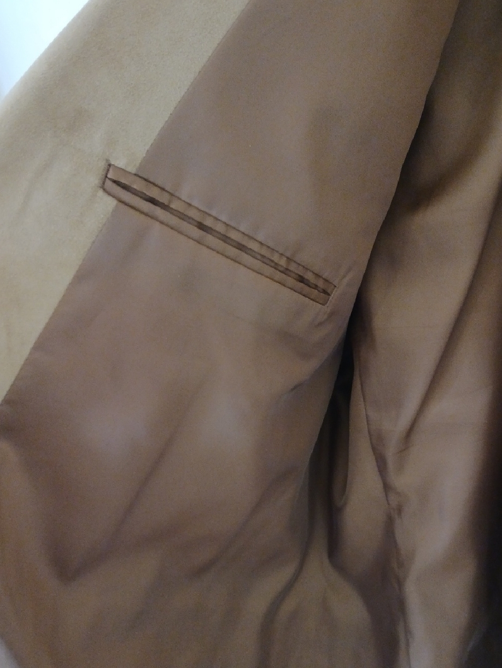 Circle S Men's Microsuede Sportcoat Blazer 50L - Picture 6 of 7
